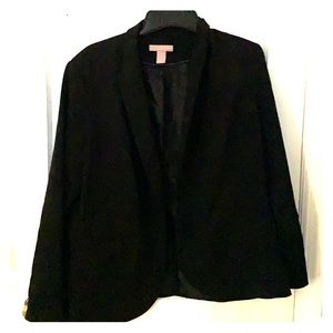 Black blazer.